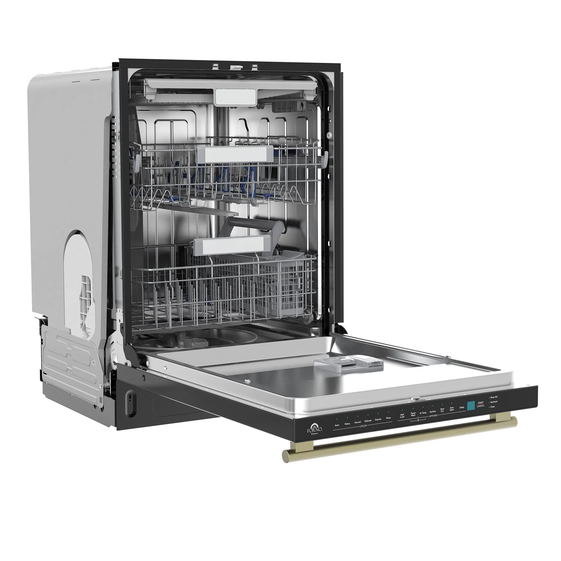 Forno Stella 24" Built-in Dishwasher – Tall Tub, 44 dBA, Top Touch Control, Soil-Sensing & ENERGY STAR - Image 19