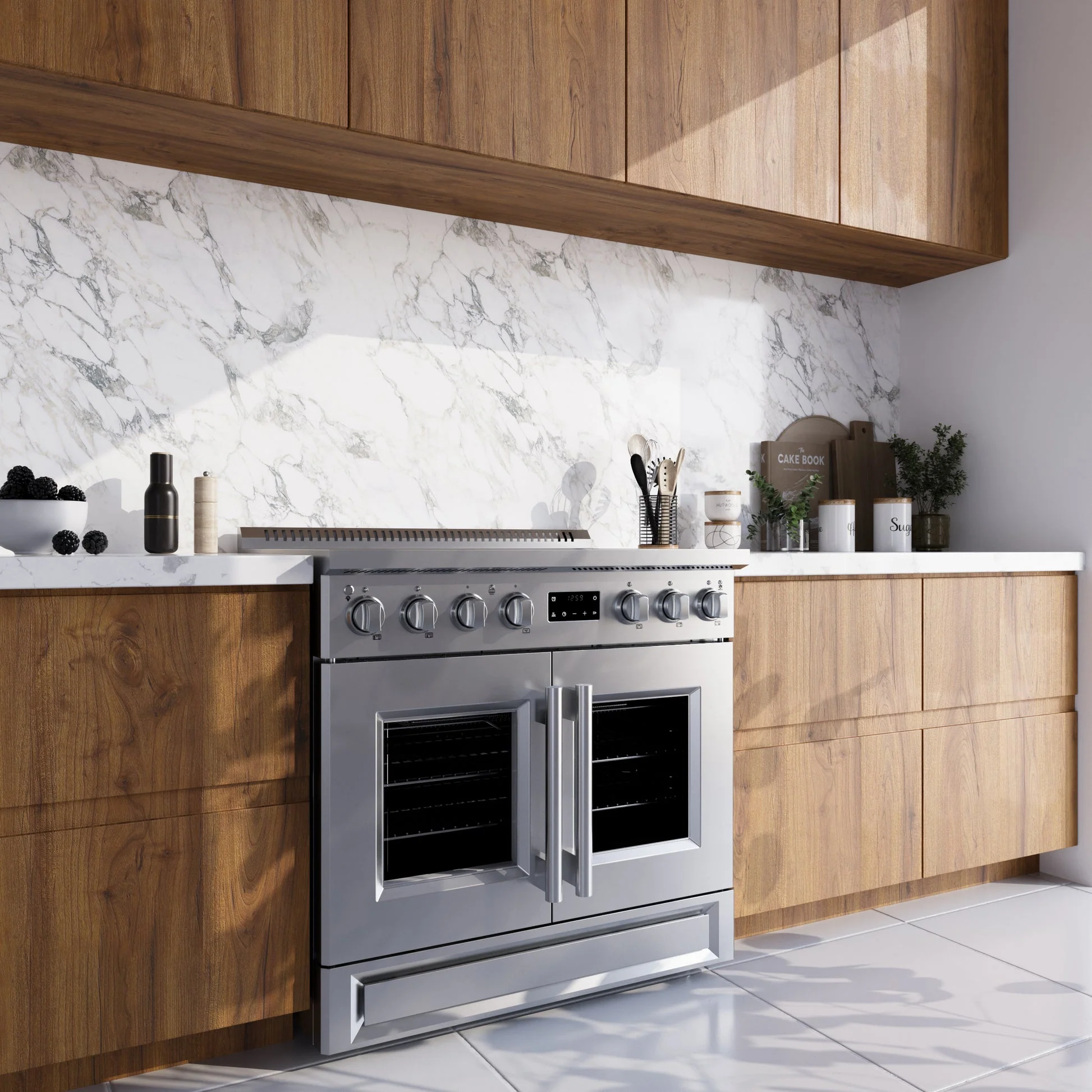 Forno Torino French Door Induction Range with Air Fryer and True Convection Oven - Image 33