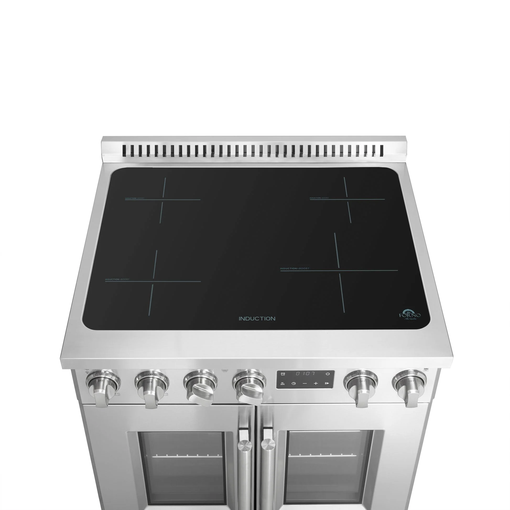 Forno Torino French Door Induction Range with Air Fryer and True Convection Oven - Image 6