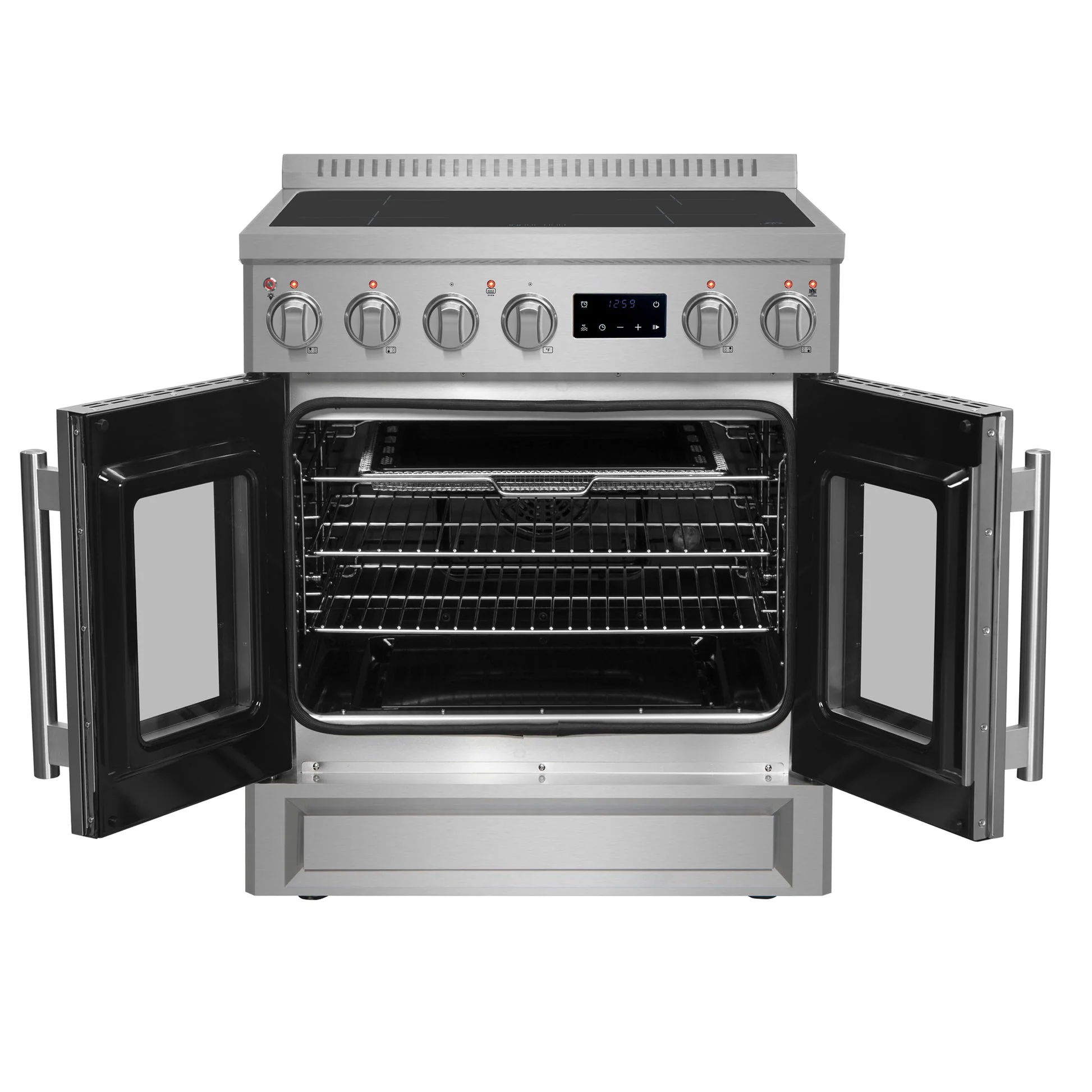 Forno Torino French Door Induction Range with Air Fryer and True Convection Oven - Image 9