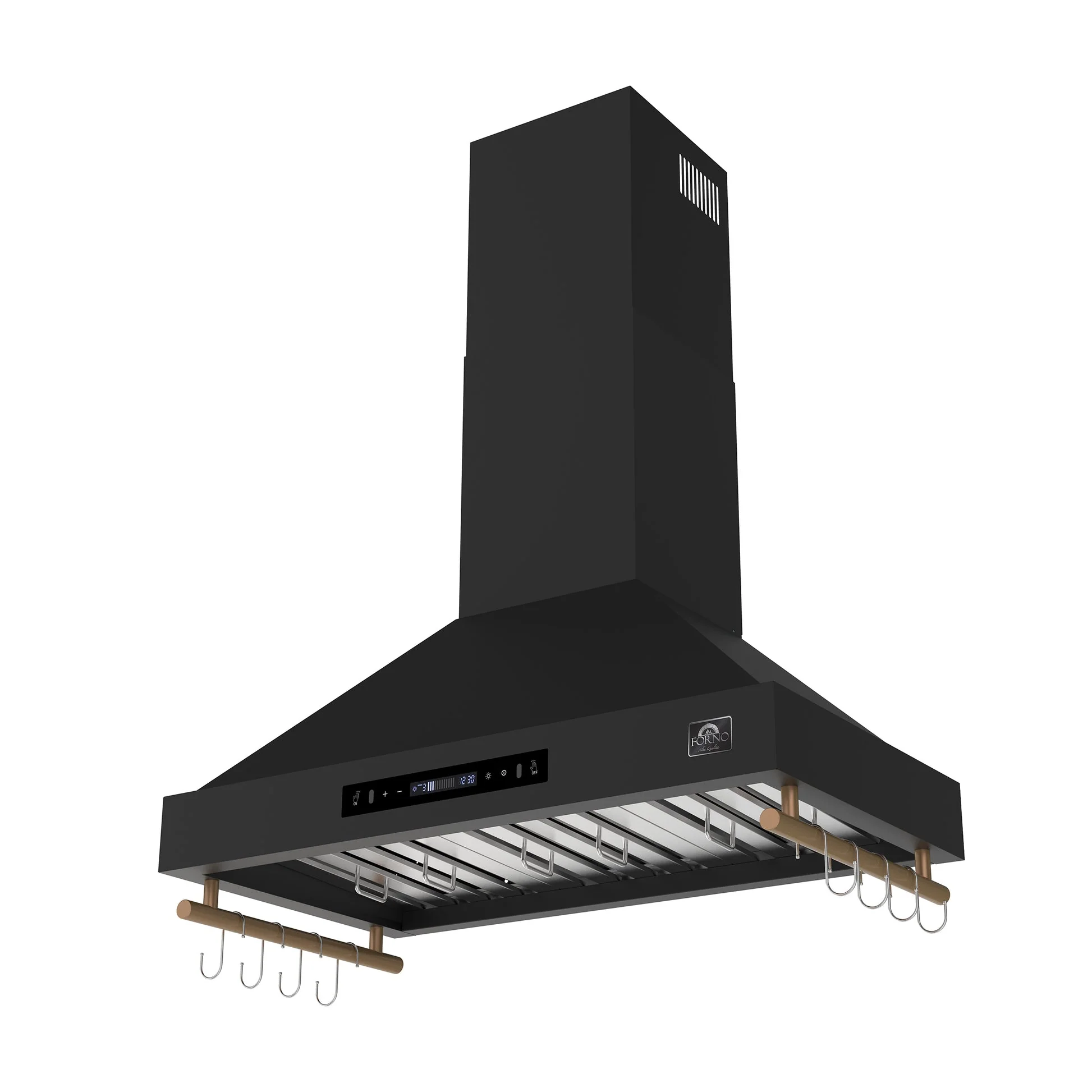 Forno Venezia 36 Inch Wall-Mounted Range Hood with Touch Controls and Baffle Filters - Image 17
