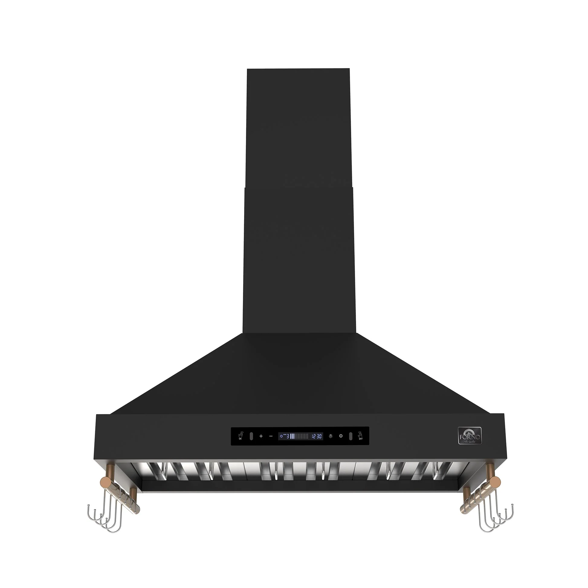 Forno Venezia 36 Inch Wall-Mounted Range Hood with Touch Controls and Baffle Filters - Image 2