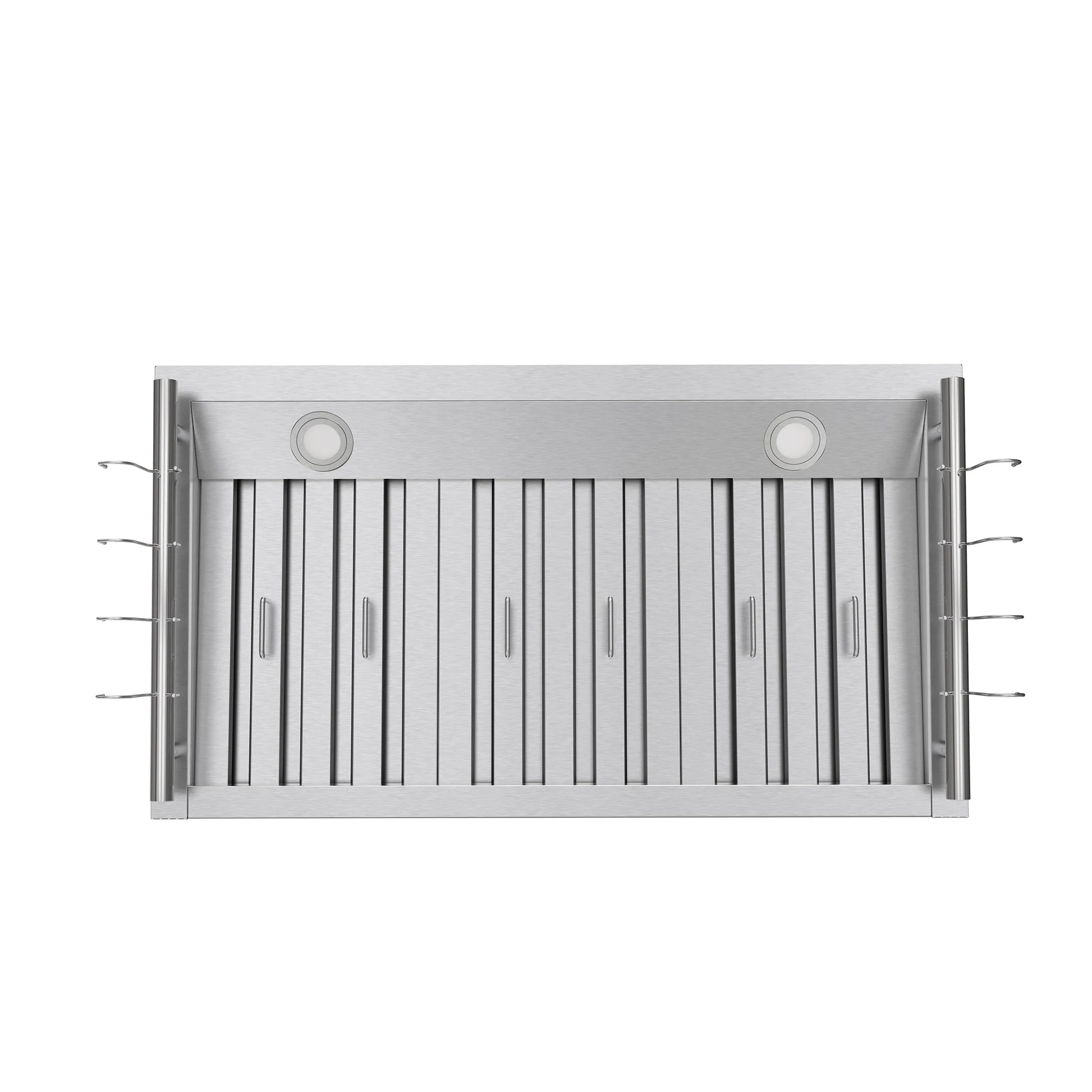 Forno Venezia 36 Inch Wall-Mounted Range Hood with Touch Controls and Baffle Filters - Image 8