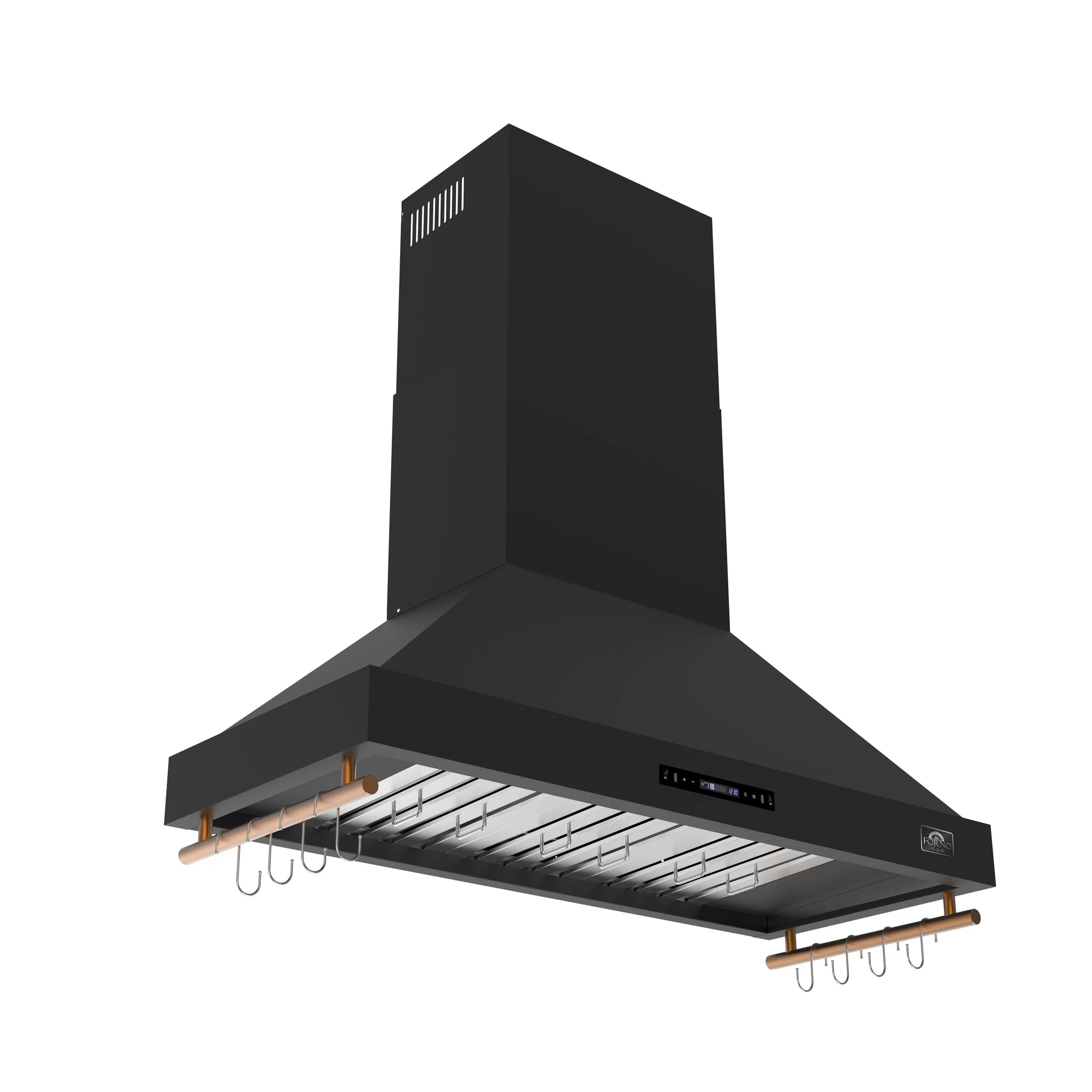 Forno Venezia 48 Inch Wall-Mounted Range Hood Touch Controls and Baffle Filters - Image 14