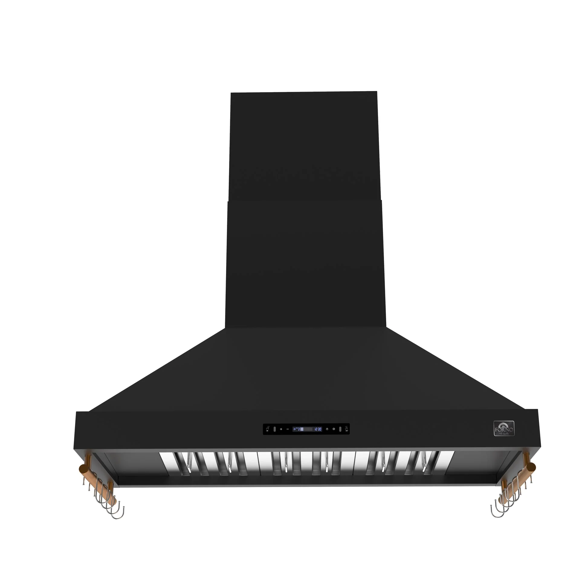 Forno Venezia 48 Inch Wall-Mounted Range Hood Touch Controls and Baffle Filters - Image 2