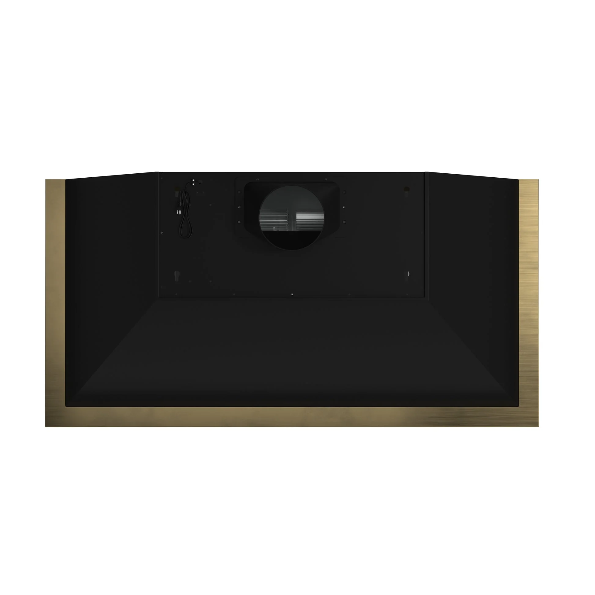 Forno Vittorio 48" Wall Mount Range Hood – Antique Brass Trim, 424 CFM, Remote Control, LED Lighting & Dishwasher-Safe Filters - Image 16