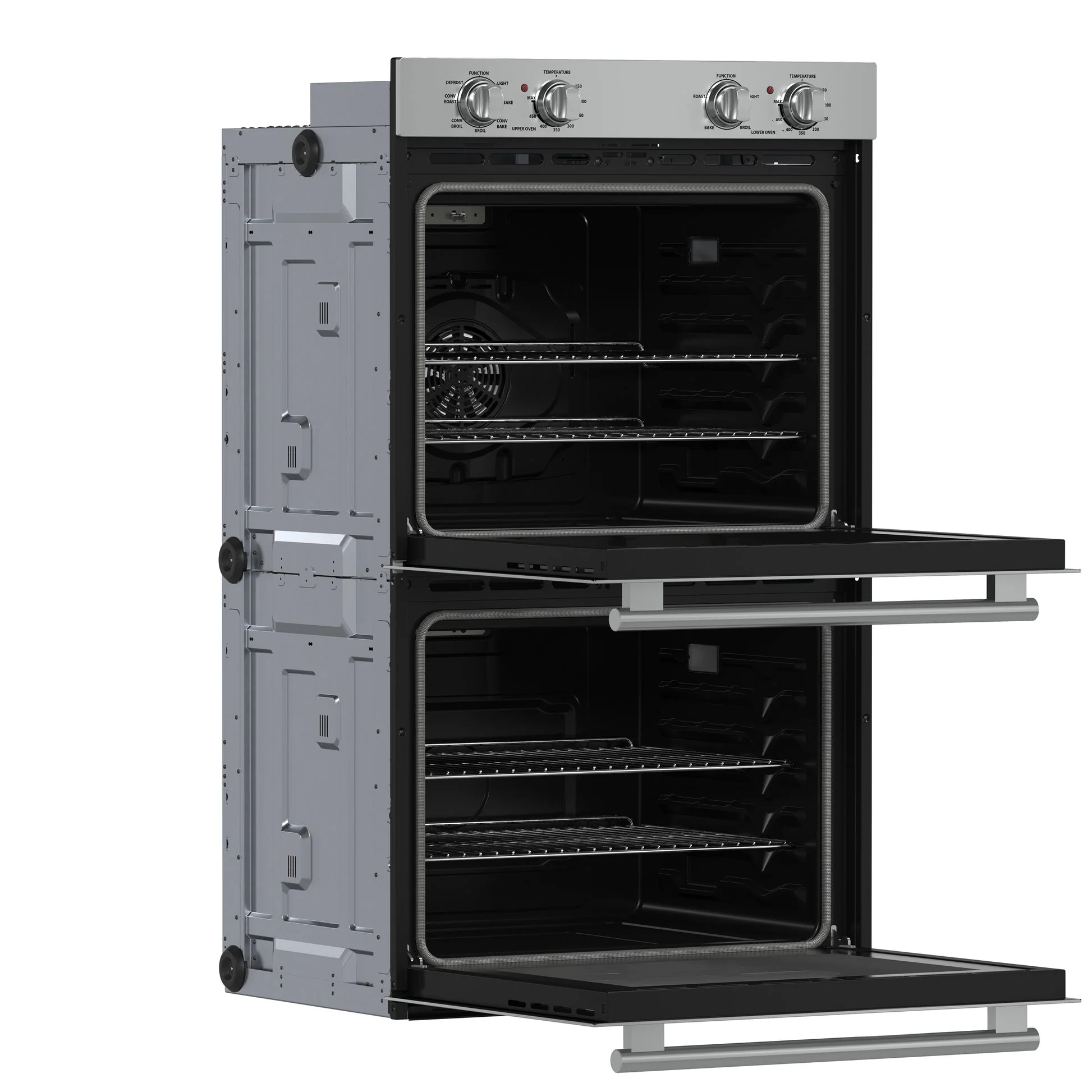 Forno Vomero 30" Double Wall Oven – Stainless Steel, 10 cu.ft, 7100W Convection, Mechanical Controls & Self-Cleaning Function - Image 3