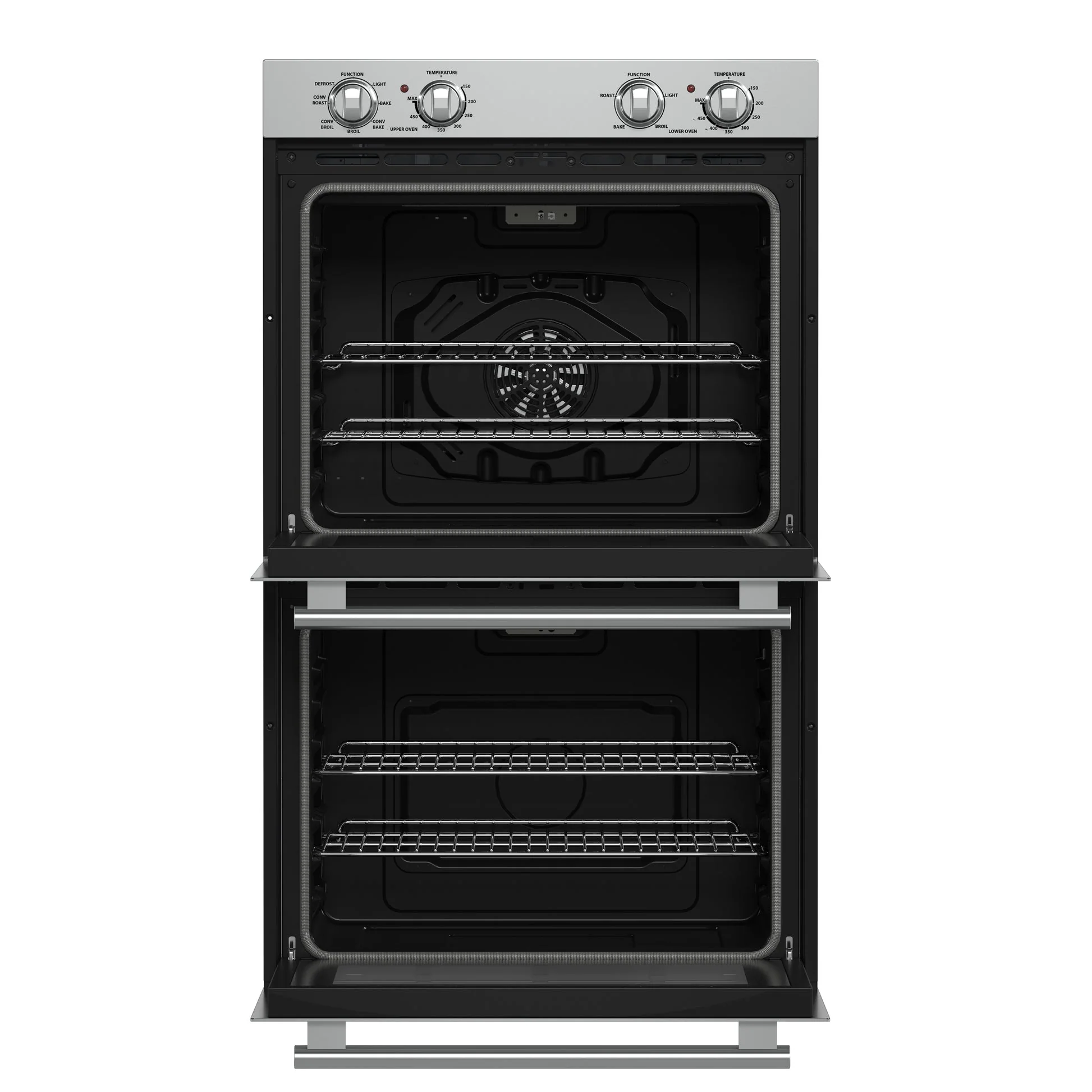 Forno Vomero 30" Double Wall Oven – Stainless Steel, 10 cu.ft, 7100W Convection, Mechanical Controls & Self-Cleaning Function - Image 8