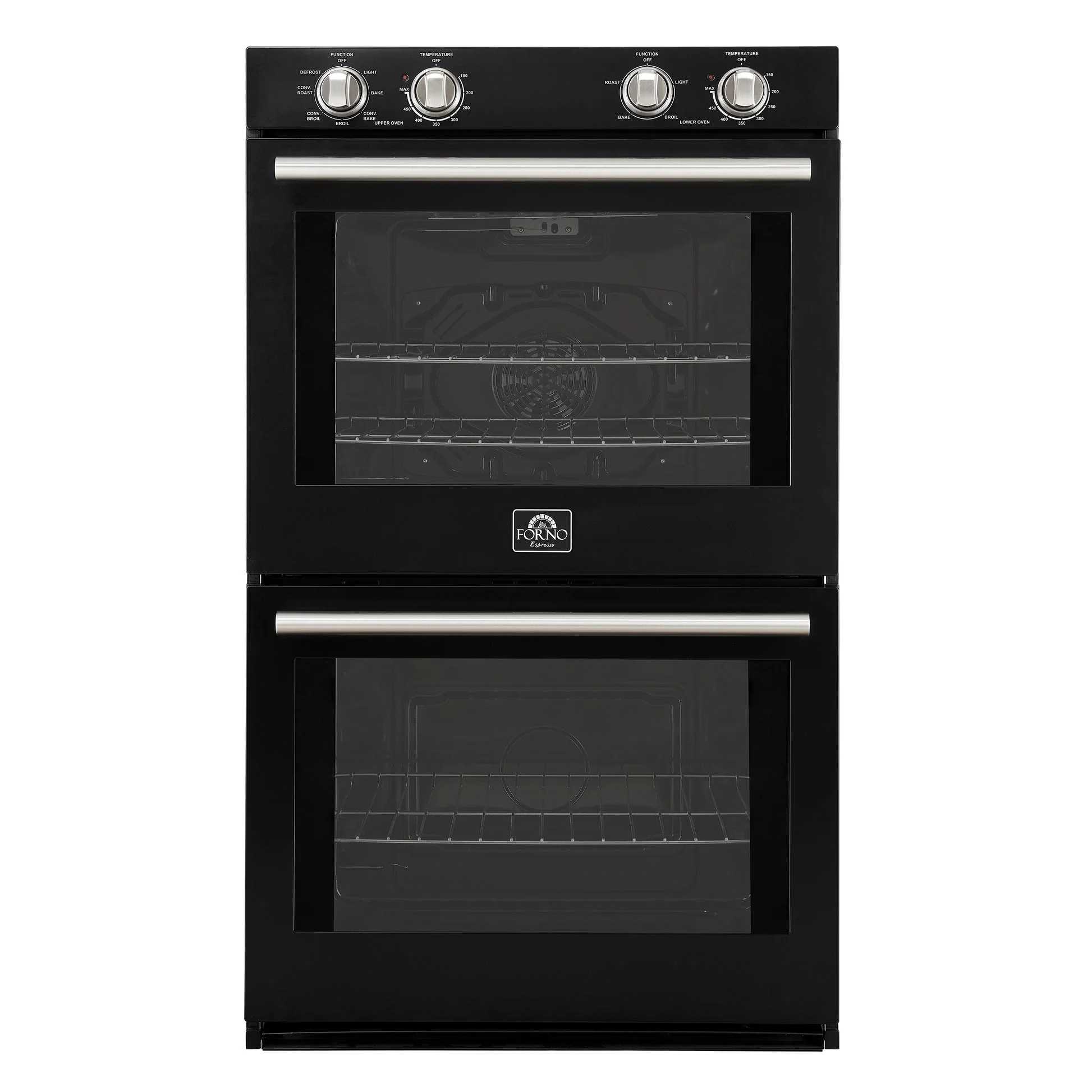 Forno Vomero 30" Double Wall Oven – 10 cu.ft, 7100W Convection, Mechanical Controls & Steam Clean - Image 2