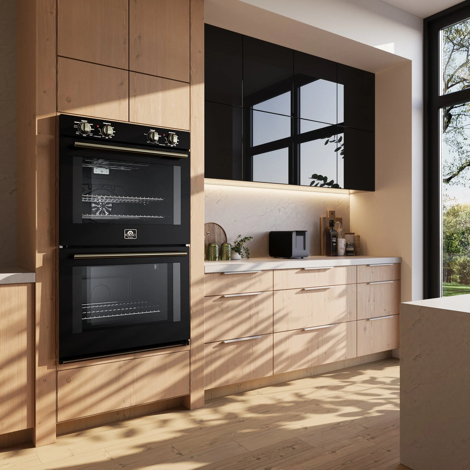 Forno Vomero 30" Double Wall Oven – 10 cu.ft, 7100W Convection, Mechanical Controls & Steam Clean - Image 38
