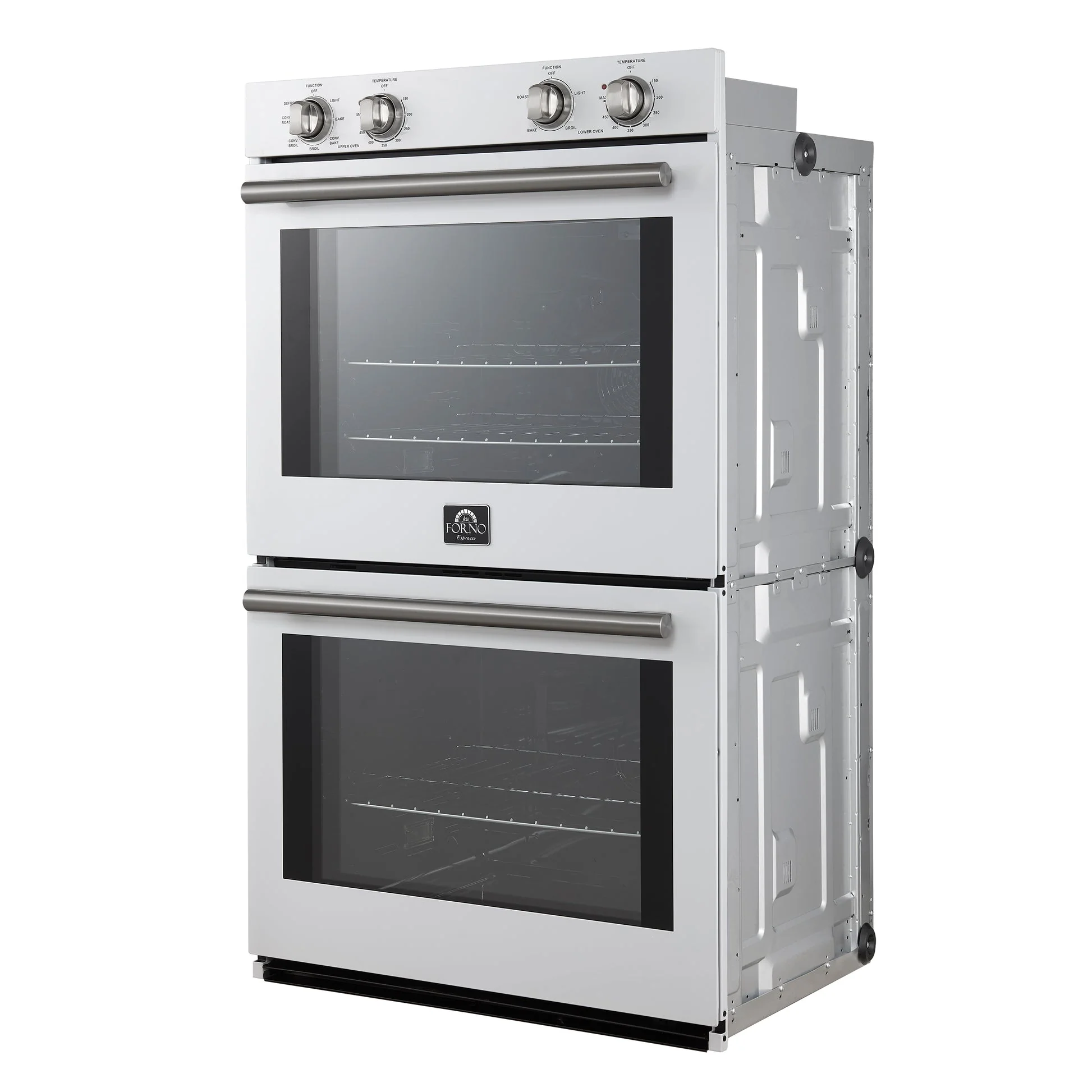Forno Vomero 30" Double Wall Oven – 10 cu.ft, 7100W Convection, Mechanical Controls & Steam Clean - Image 4