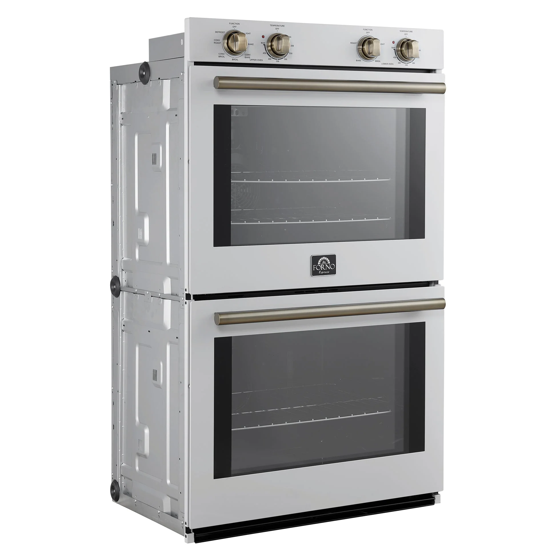 Forno Vomero 30" Double Wall Oven – 10 cu.ft, 7100W Convection, Mechanical Controls & Steam Clean - Image 5
