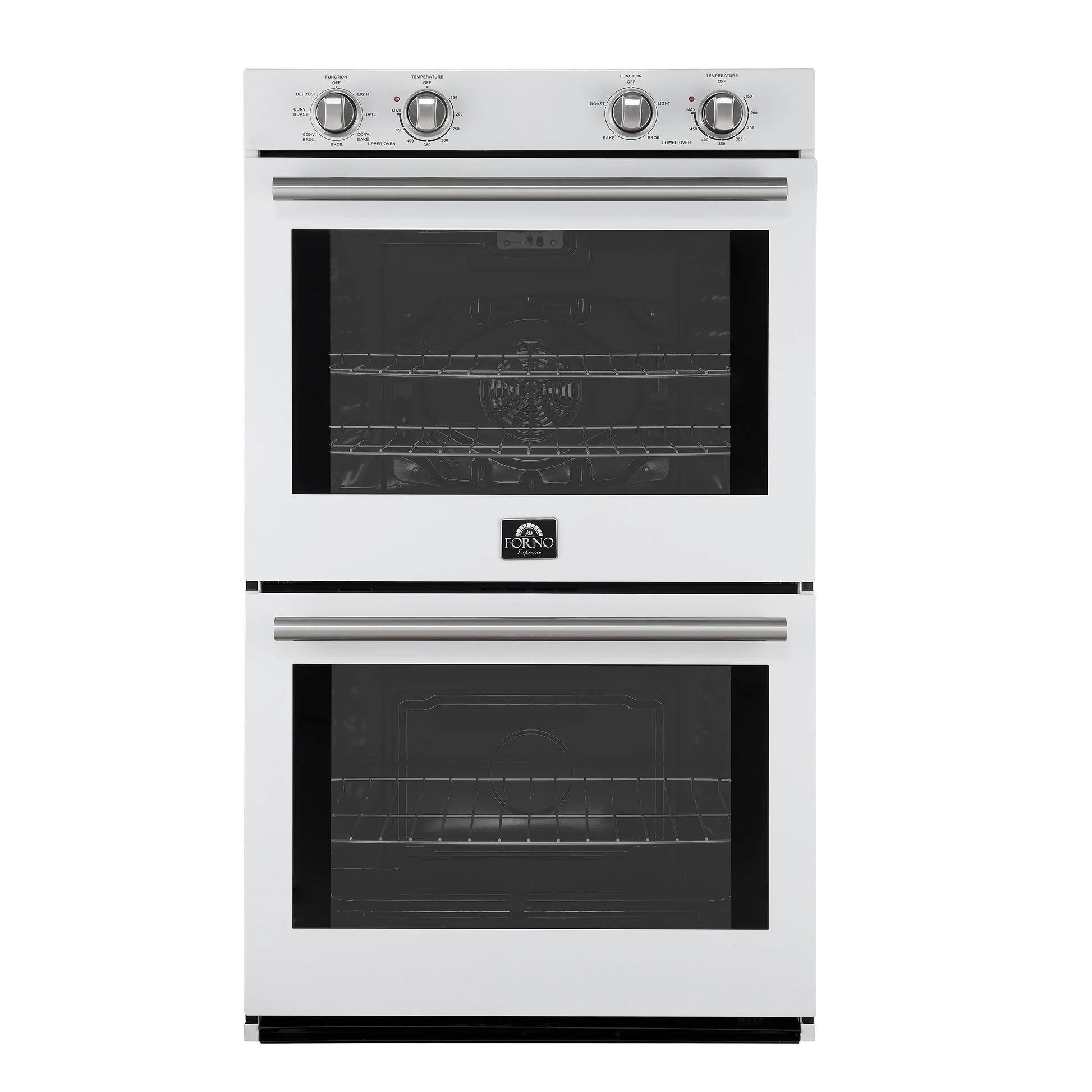 Forno Vomero 30" Double Wall Oven – 10 cu.ft, 7100W Convection, Mechanical Controls & Steam Clean - Image 6