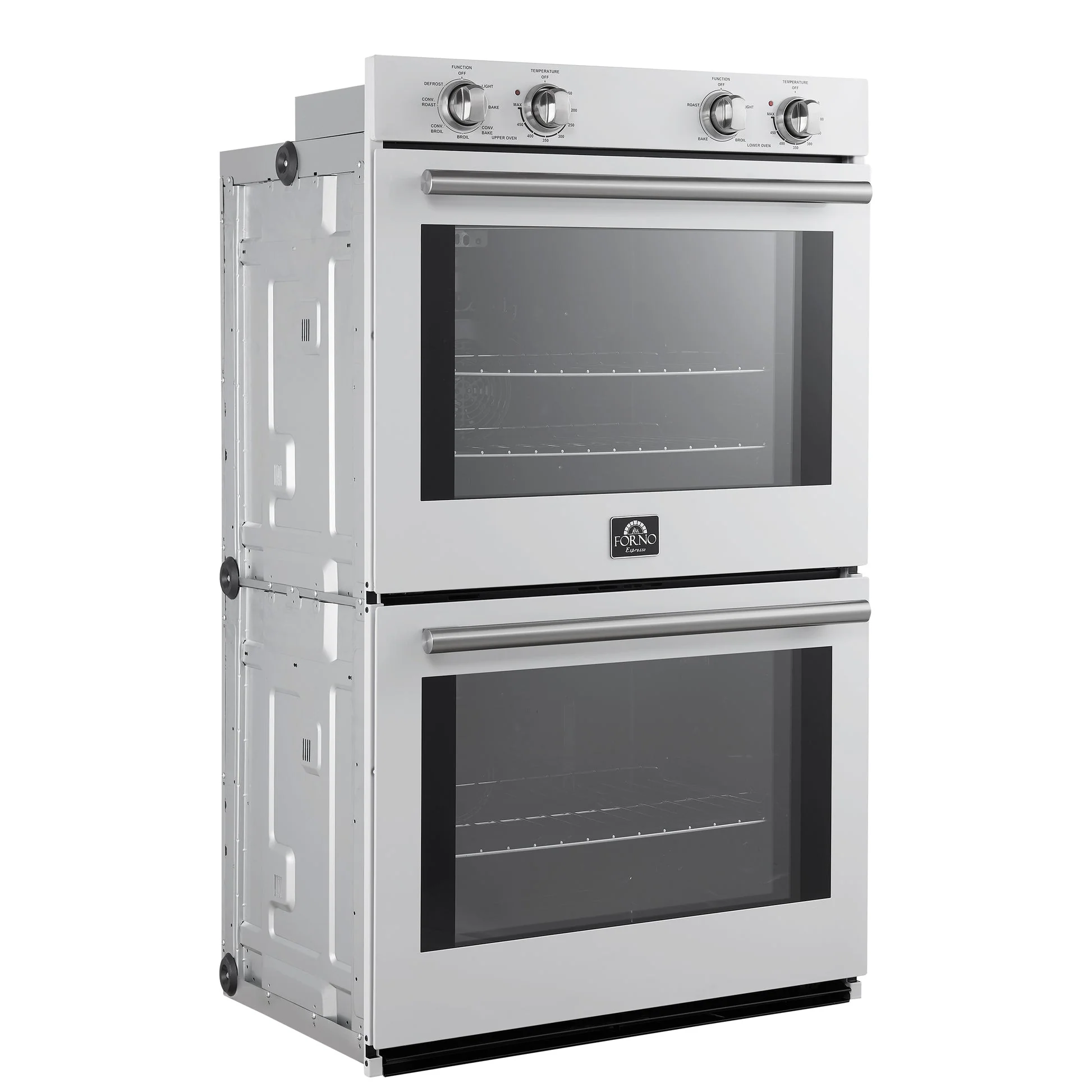 Forno Vomero 30" Double Wall Oven – 10 cu.ft, 7100W Convection, Mechanical Controls & Steam Clean - Image 8