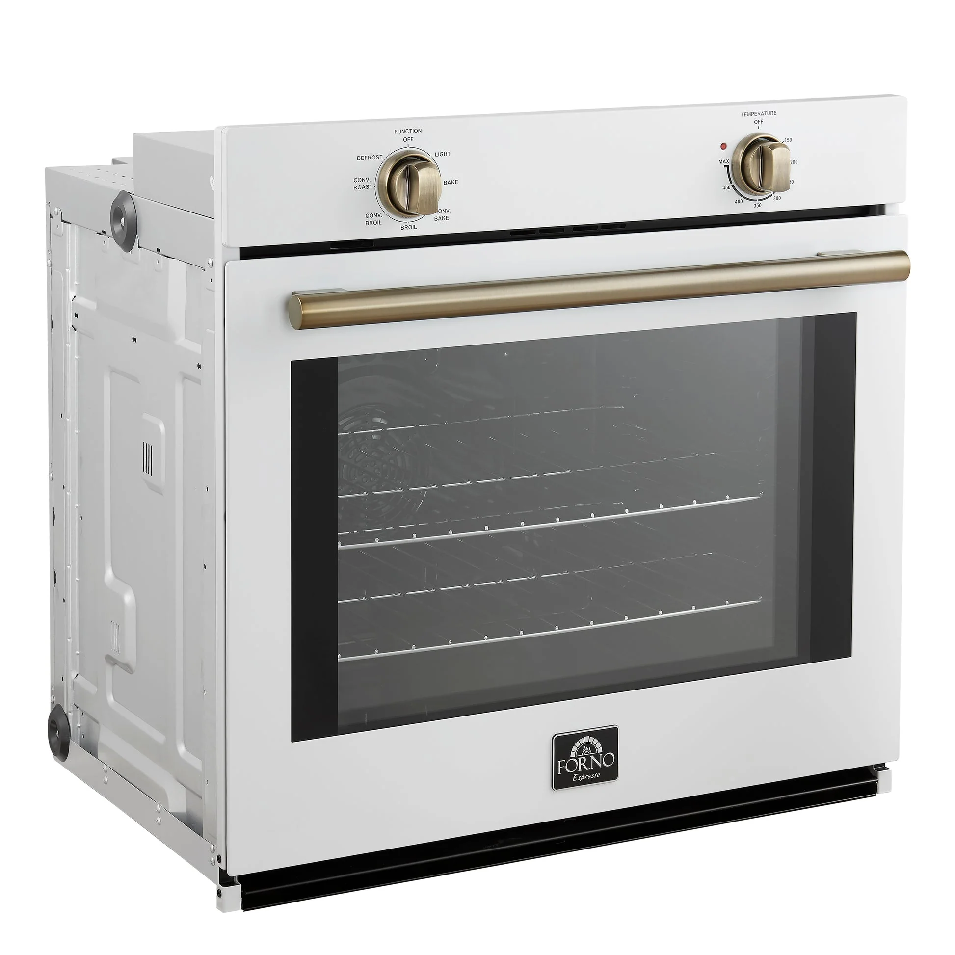 Forno Vomero 30" Wall Oven – 5 cu.ft, 3550W Convection, Mechanical Controls & Steam Clean - Image 16