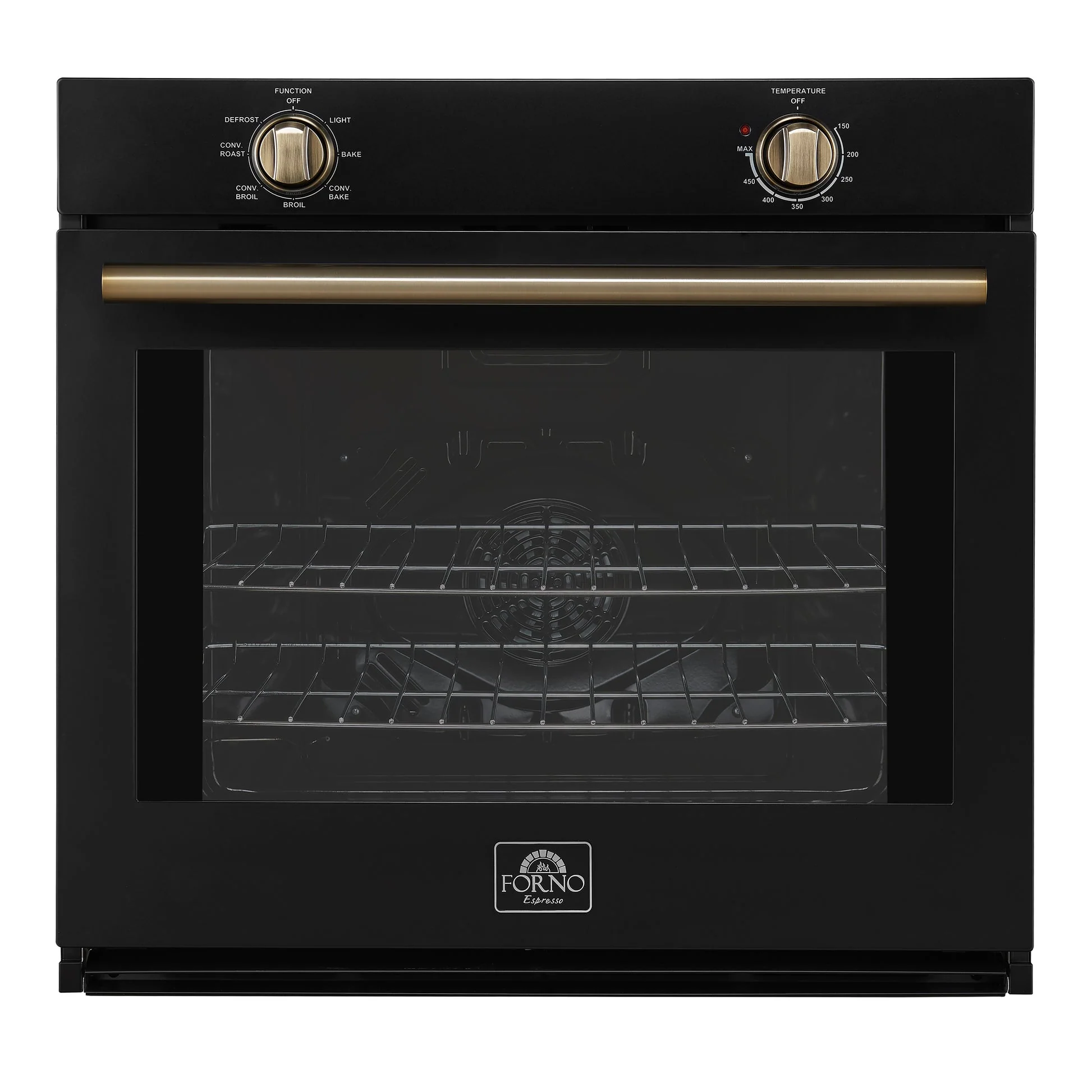 Forno Vomero 30" Wall Oven – 5 cu.ft, 3550W Convection, Mechanical Controls & Steam Clean - Image 2