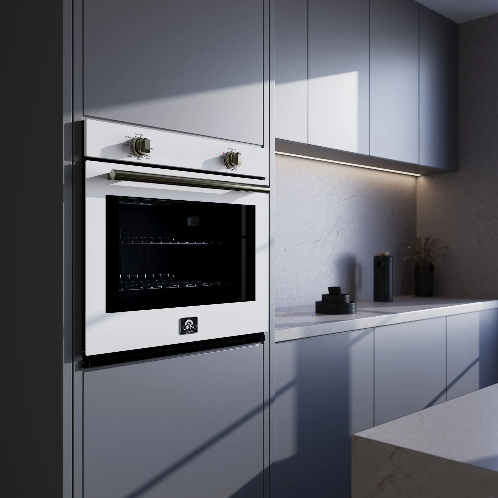 Forno Vomero 30" Wall Oven – 5 cu.ft, 3550W Convection, Mechanical Controls & Steam Clean - Image 34
