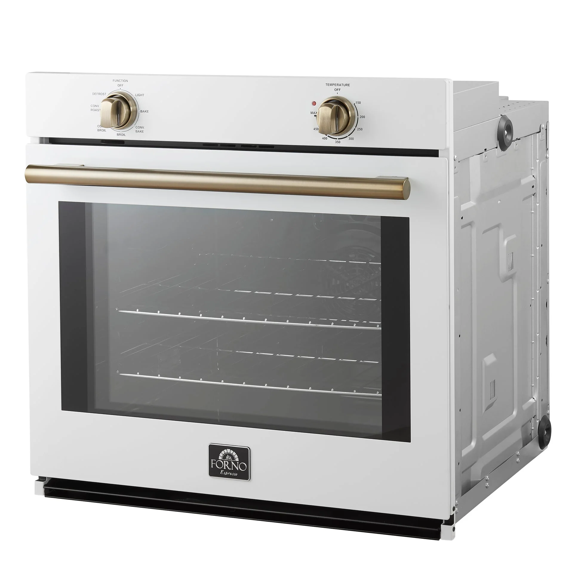 Forno Vomero 30" Wall Oven – 5 cu.ft, 3550W Convection, Mechanical Controls & Steam Clean - Image 9
