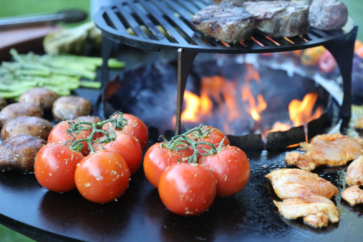 Grill Grate Riser For 30" Grills - Perfect for Larger Pans and Smoky Flavors - Image 2