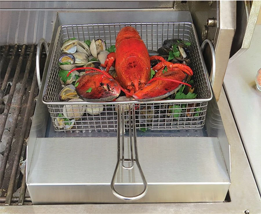 Alfresco Grill Mounted Steamer/Fryer - Image 3