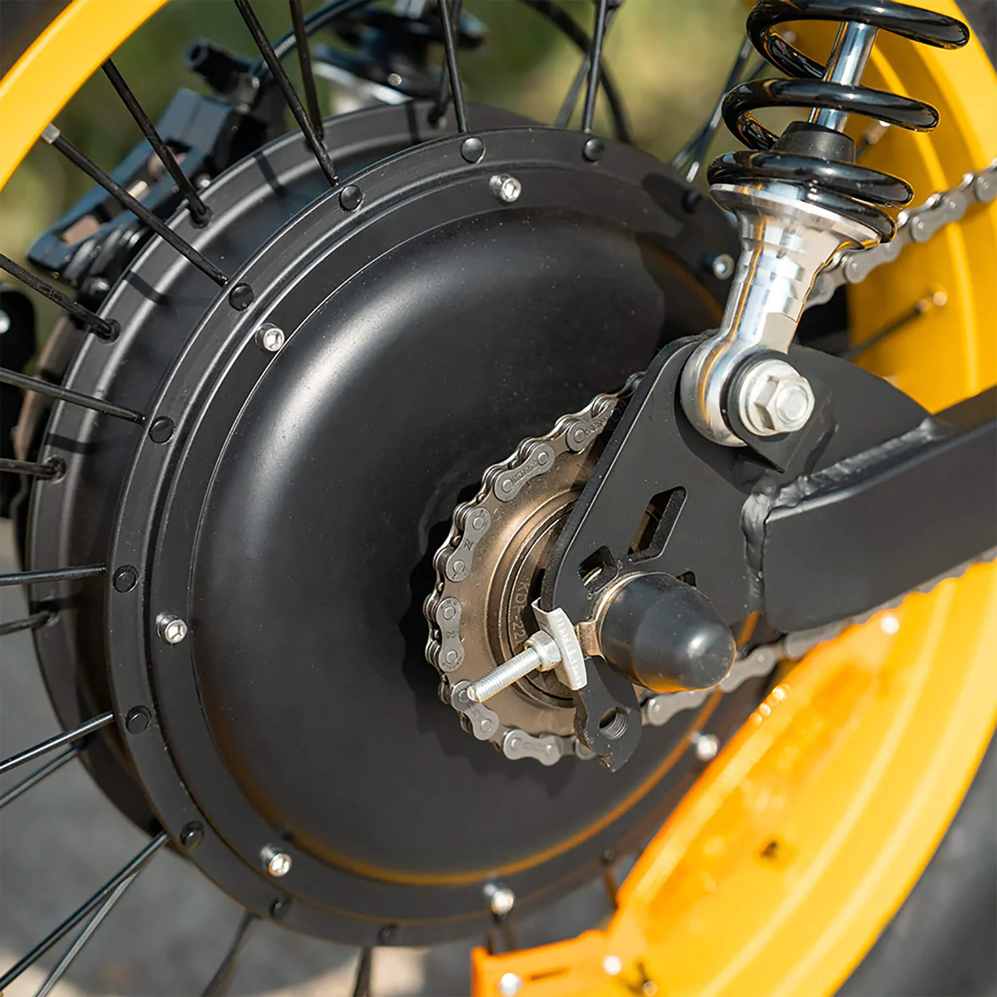 HappyRun G100 (G100 Pro) Long Distance Electric Fat Tire Bike Motorcycle (SAK95715) - Image 12