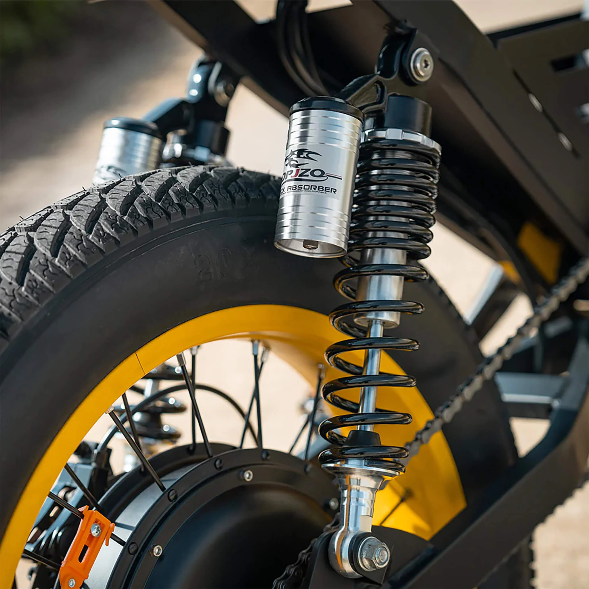 HappyRun G100 (G100 Pro) Long Distance Electric Fat Tire Bike Motorcycle (SAK95715) - Image 13