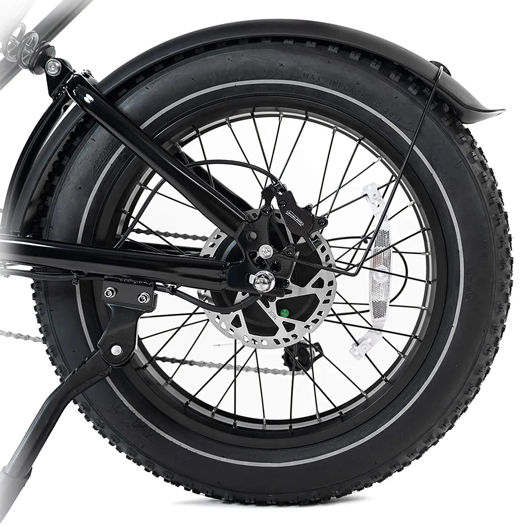 HappyRun G70 Long Distance Dual Battery Electric Fat Tire Cargo Bike, 1000W (SAK81369) - Image 11