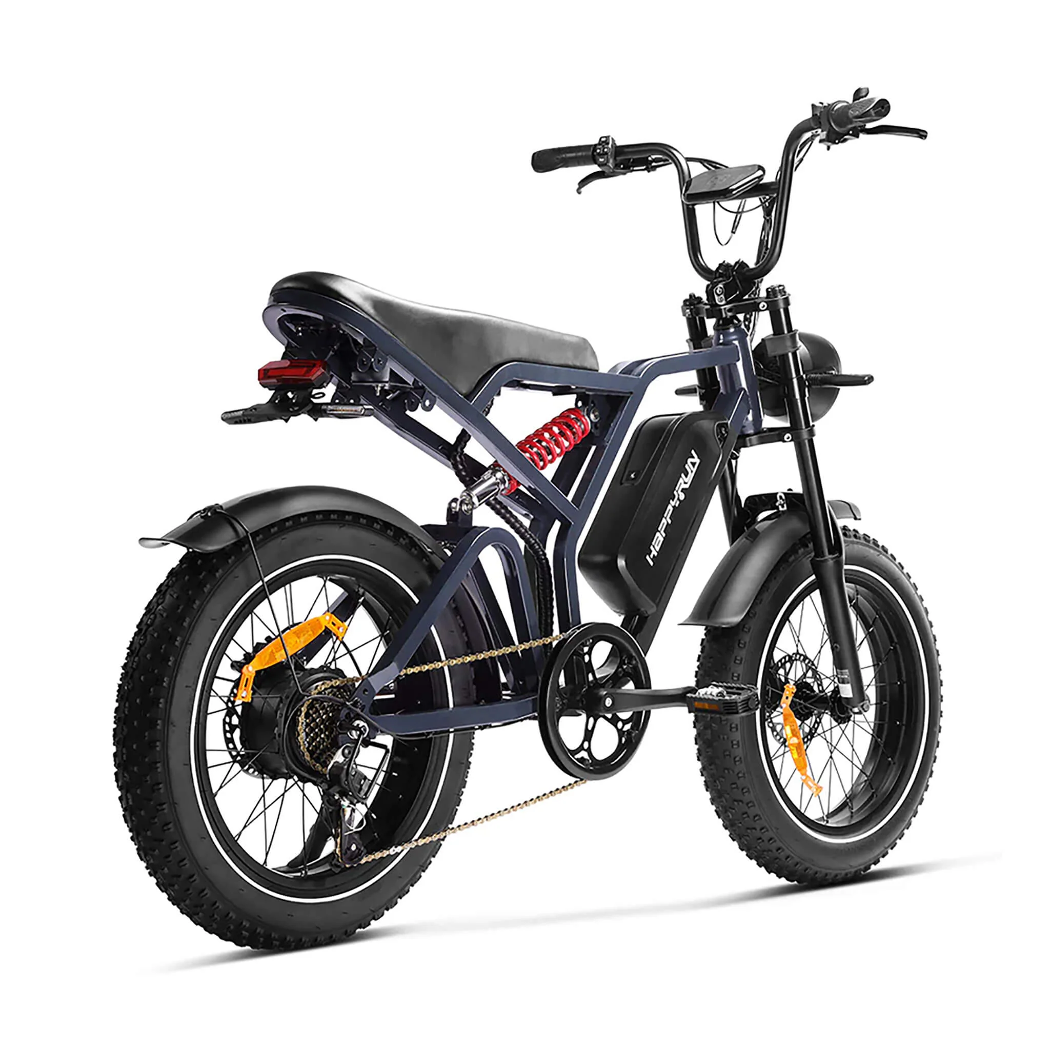 HappyRun Tank G60 Electric Off-Road Fat Tire Moped Bike (SAK48732) - Image 13