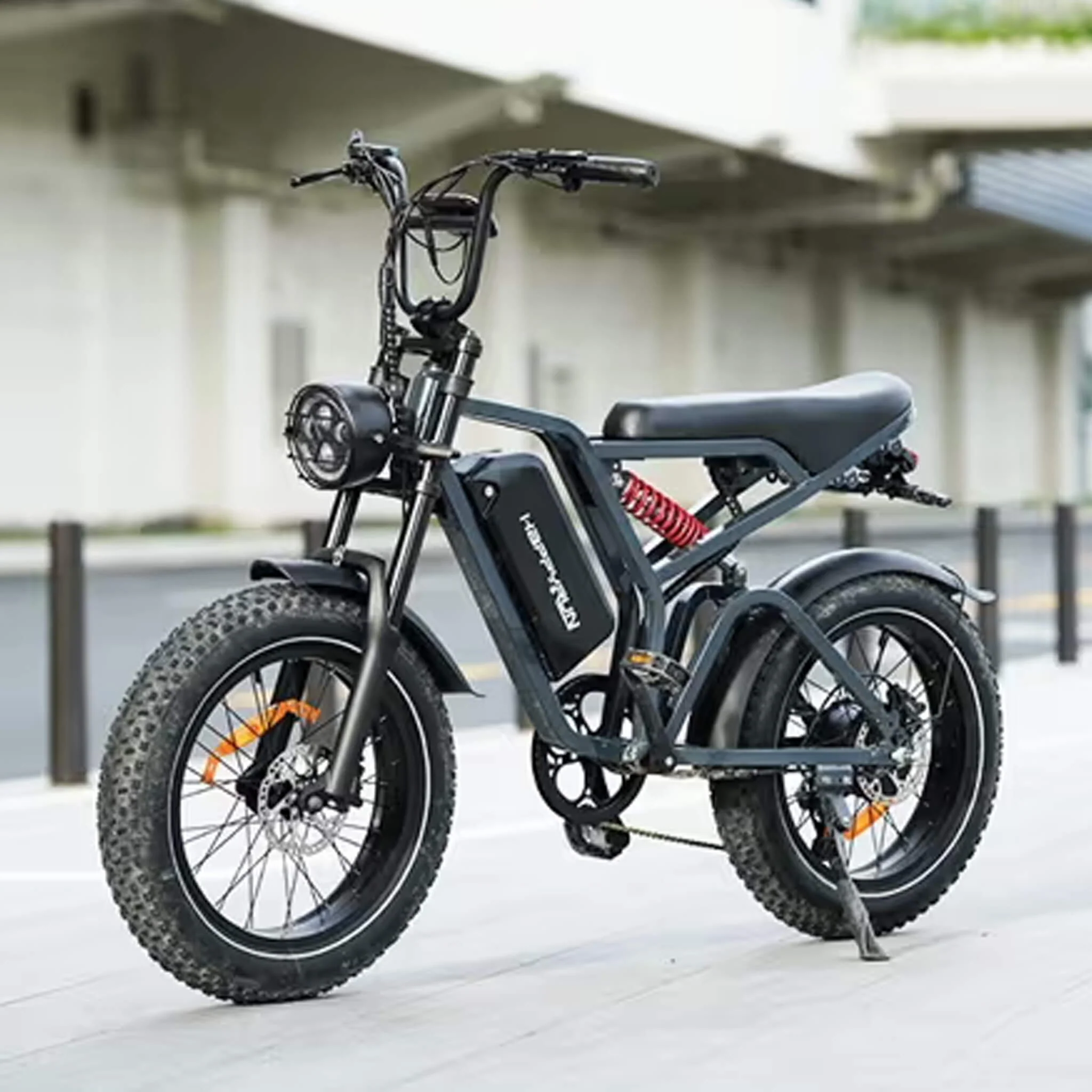 HappyRun Tank G60 Electric Off-Road Fat Tire Moped Bike (SAK48732) - Image 17