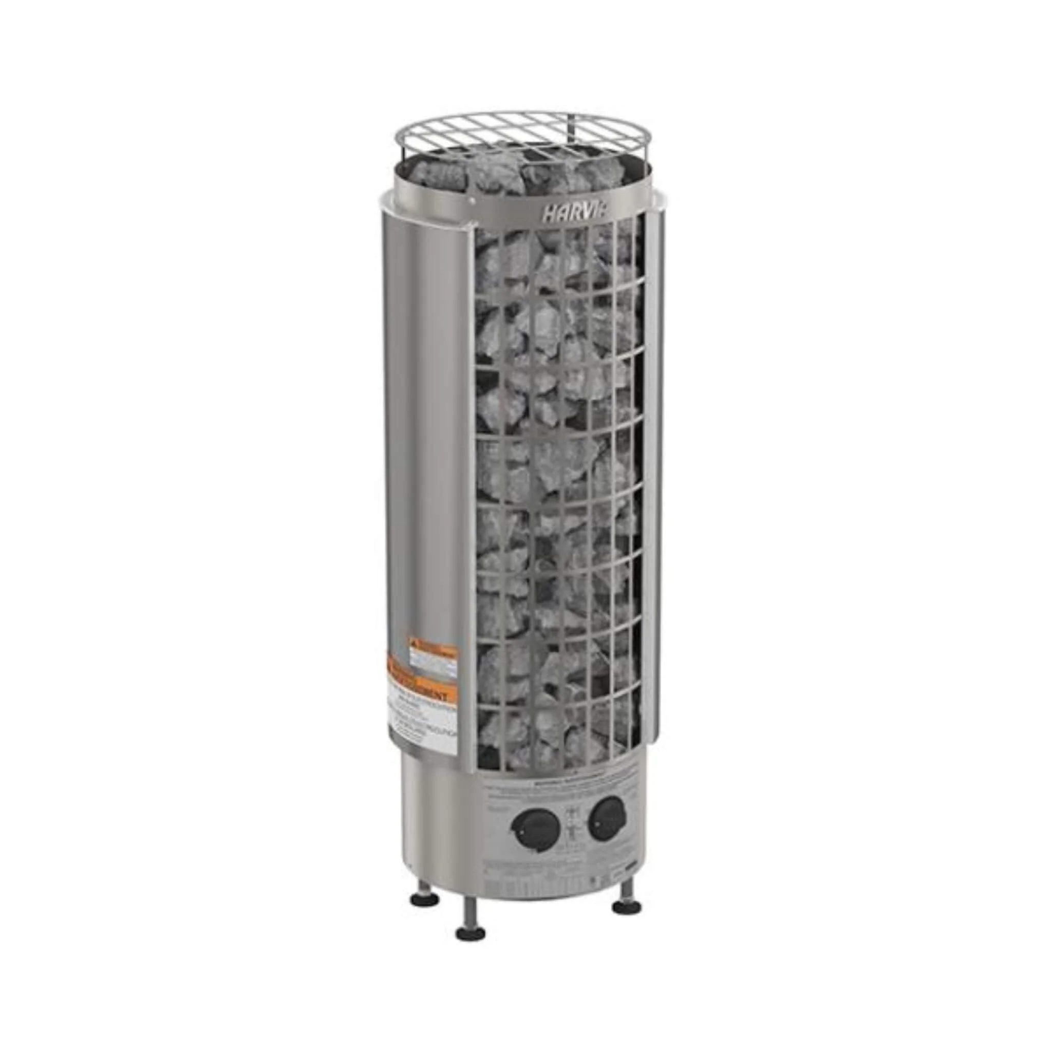 Harvia Cilindro Modern Steel Pillar Style Sauna Heater W/ Sauna Stones [PC60/80/90] (SAK84937) - Image 3