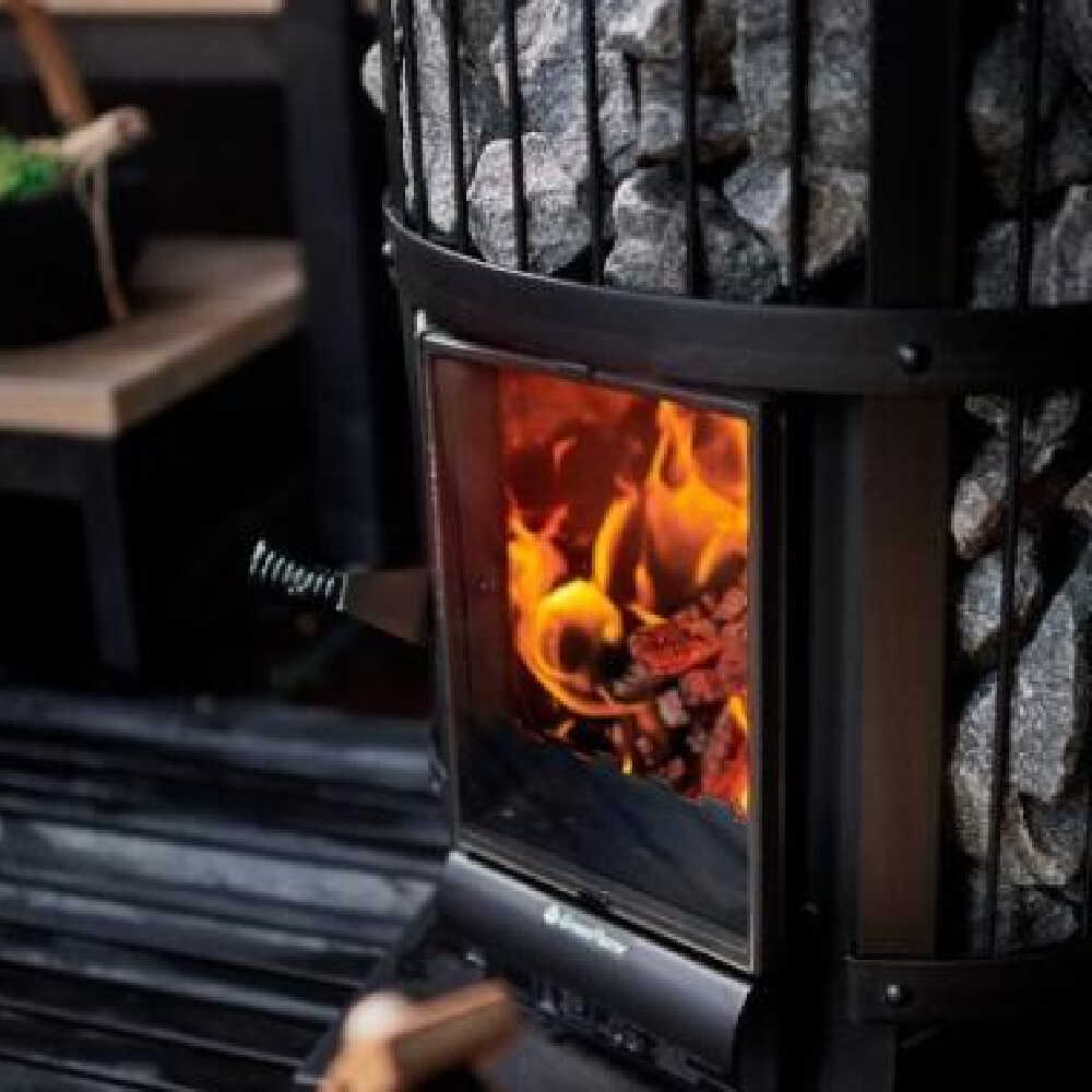Harvia Greenflame Legend 240 Wood Sauna Stove With Sauna Stones, 15.9KW [WK200LD] (SAK84935) - Image 6