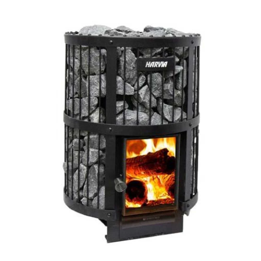 Harvia Greenflame Legend 240 Wood Sauna Stove With Sauna Stones, 15.9KW [WK200LD] (SAK84935) - Image 7