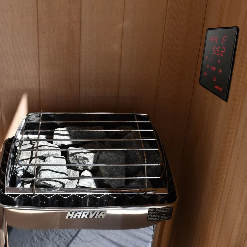 Harvia KIP60W 6KW UL Certified Electric Sauna Heater With Xenio CX170 Digital WIFI Control & Sauna Stones (SAK34791) - Image 8