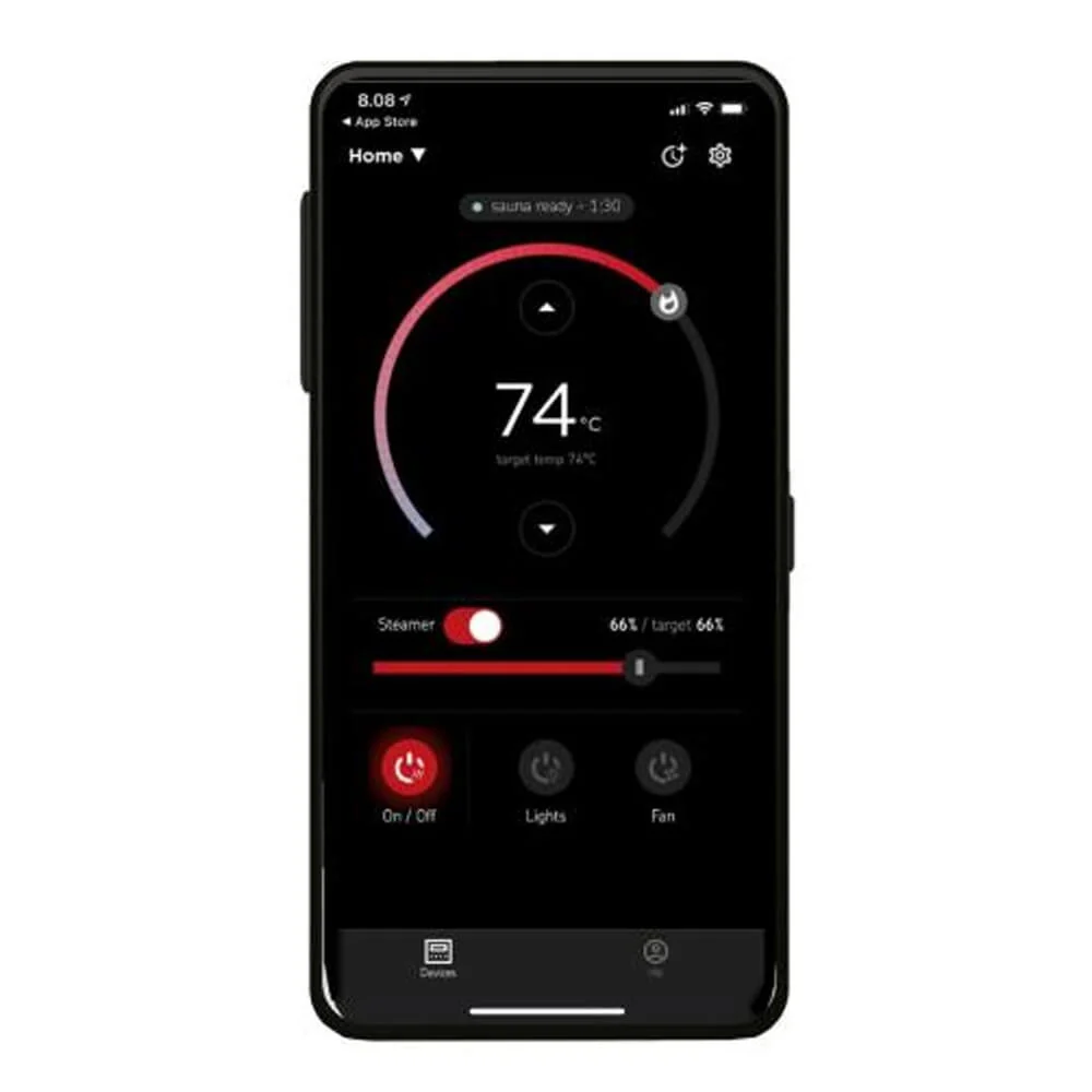 Harvia KIP80W 8KW UL Certified Electric Sauna Heater With Xenio CX170 Digital WIFI Control & Sauna Stones [JH80W2401] (SAK14630) - Image 14