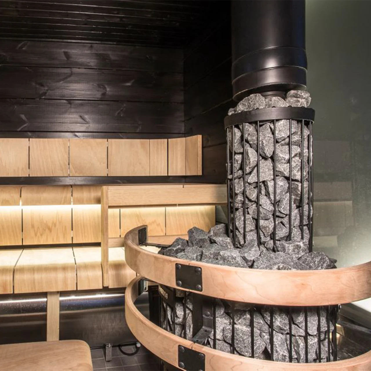 Harvia Legend 150 Wood Burning Sauna Heater And Chimney Kit (SAK23094) - Image 3