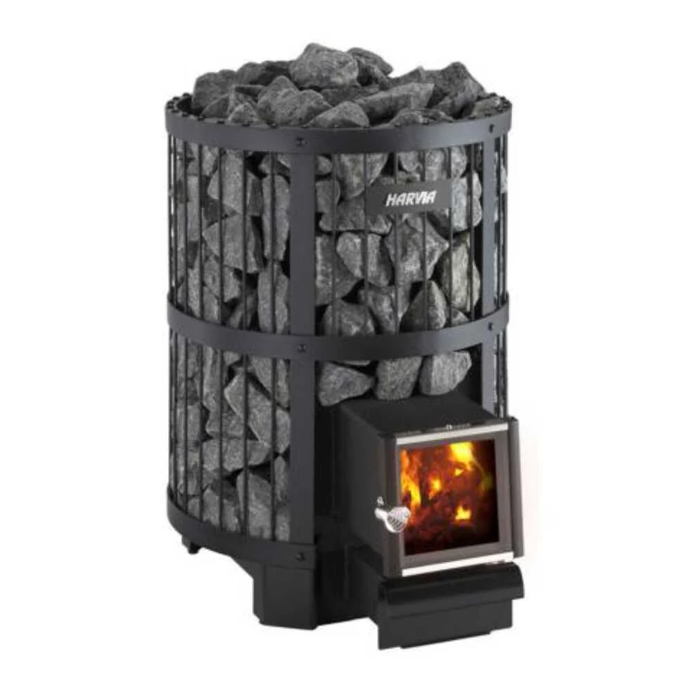 Harvia Legend SL Wood Burning Sauna Stove With Adjustable Feet & Sauna Stones (SAK21430) - Image 5