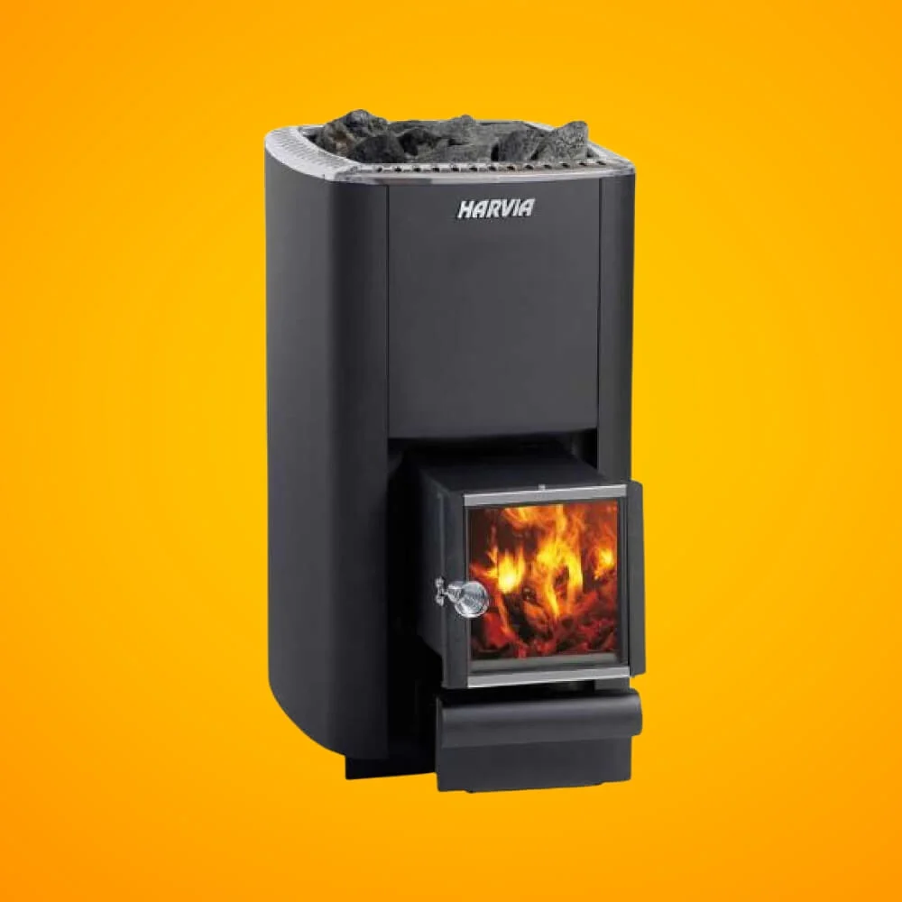 Harvia M3 SL Wood Sauna Stove With Sauna Stones, 16.5KW [WKM3SL] (SAK48521) - Image 5