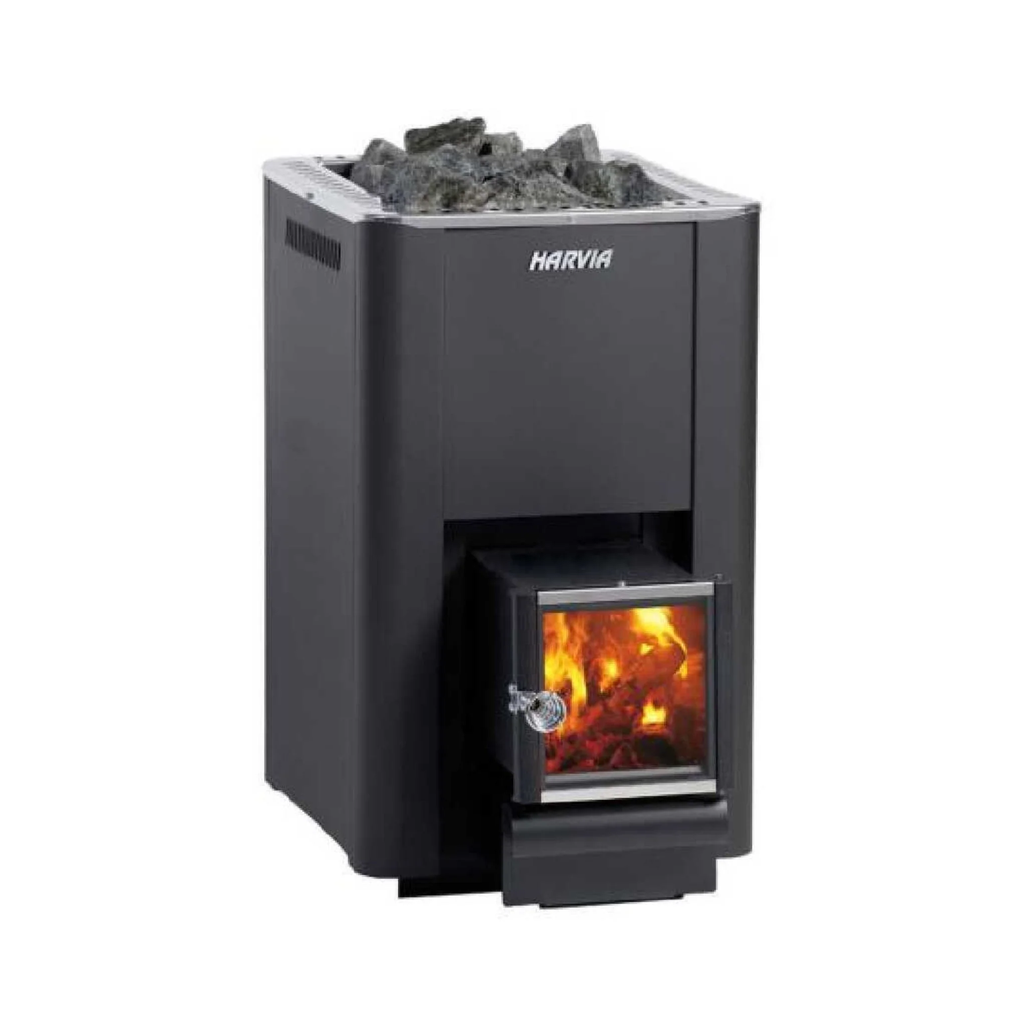 Harvia Pro 20 SL Wood Burning Sauna Stove With Exterior Feed & Sauna Stones, 24.1 KW [WK200SL] (SAK73985) - Image 3