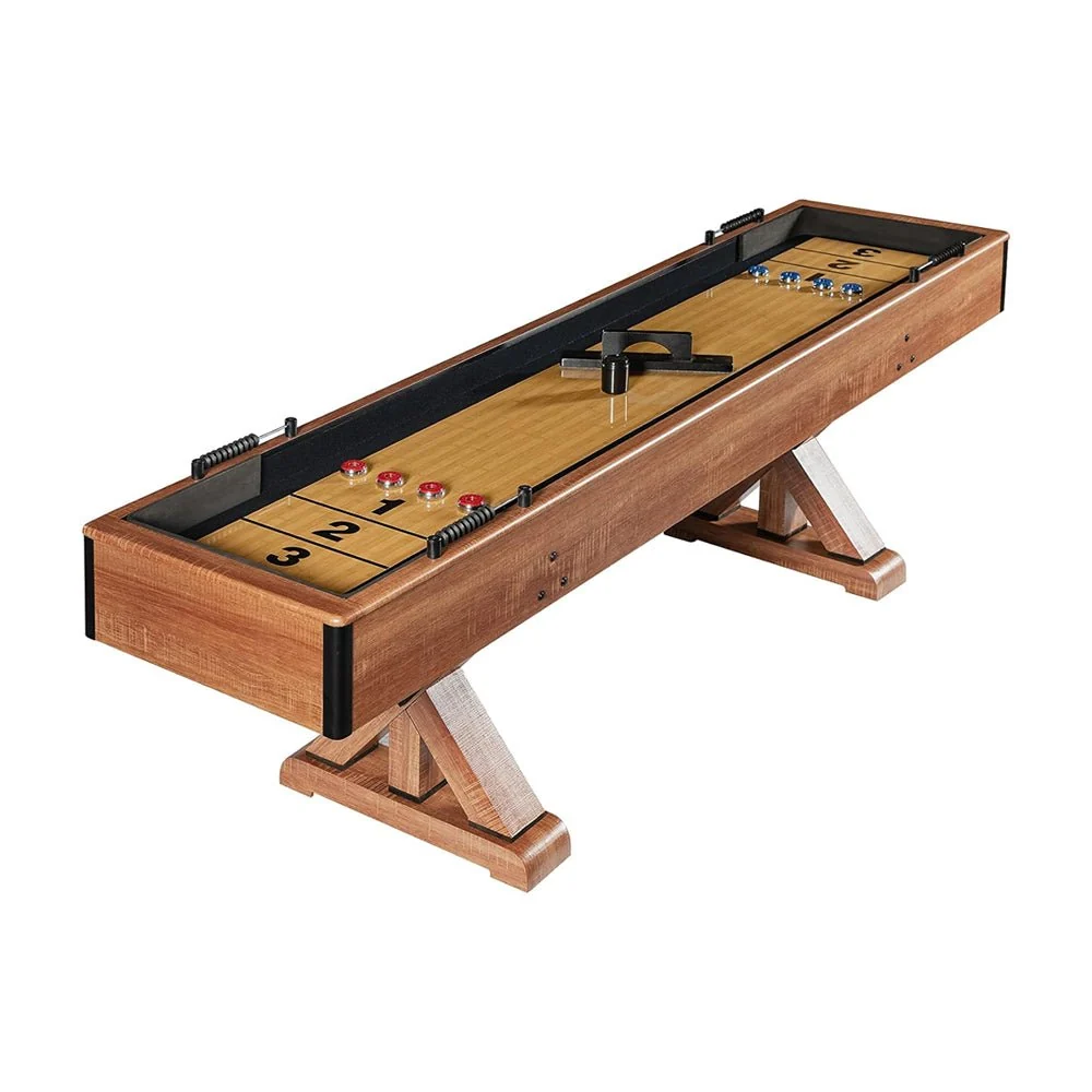 Hathaway Daulton Premium White Oak Finish Shuffleboard Table With Accessories, 9FT (96375142) - Image 6