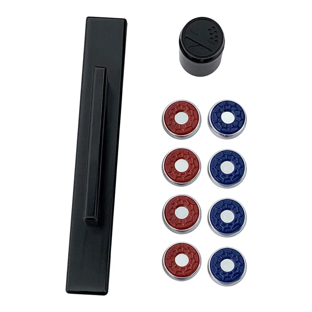 Hathaway Excalibur Rustic Shuffleboard Table With Leg Levelers, 9FT (96847512) - Image 10