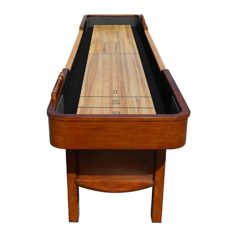 Hathaway Merlot Walnut Shuffleboard Table With Accessories, 12FT (94615283) - Image 6