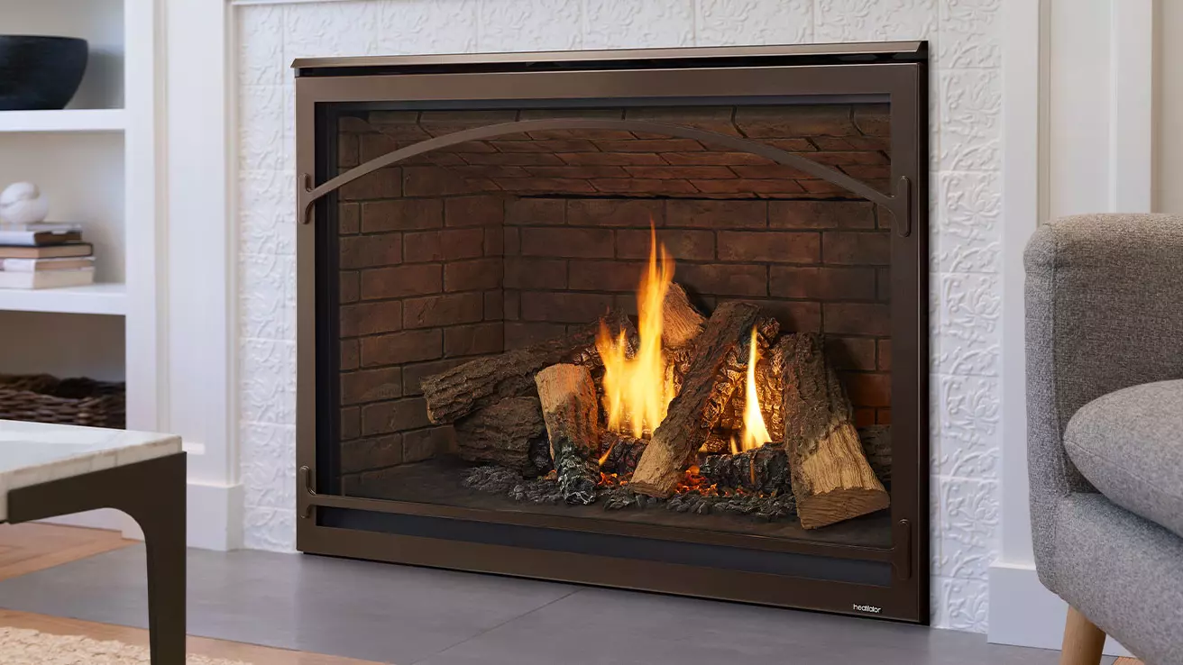 Heatilator Caliber Direct Vent Gas Fireplace Top/Rear Vent With IntelliFire Touch Ignition System - CD4236IFT - Image 3