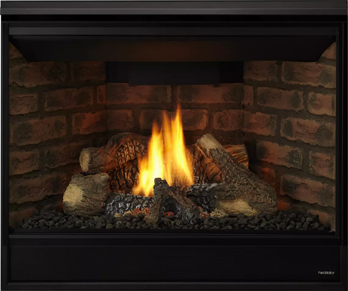 Heatilator Novus Direct Vent Gas Fireplace - NDV3630I-B - Image 3