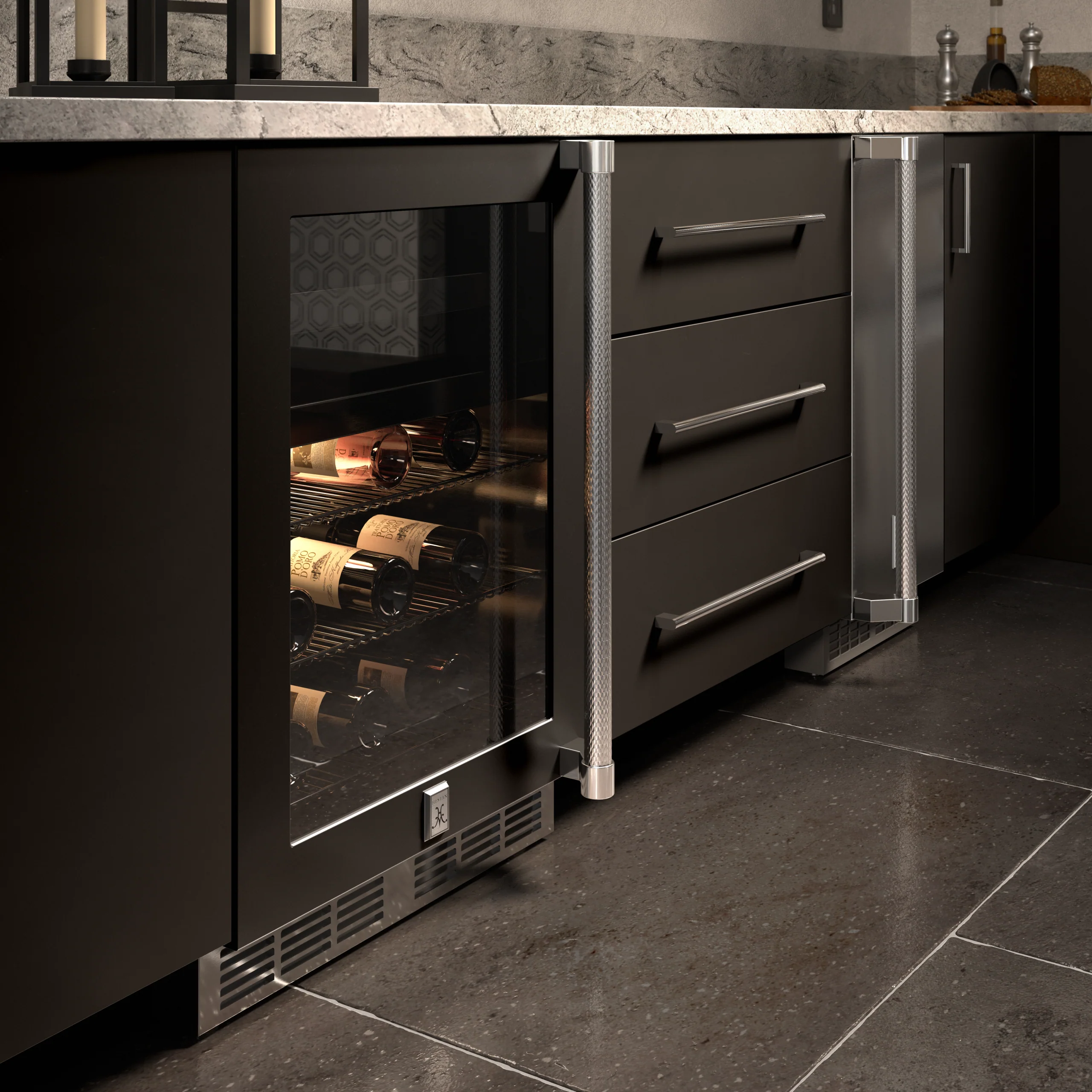 Hestan 15″ Left Hinged, Outdoor Ice Machine - GIML15 - Image 3