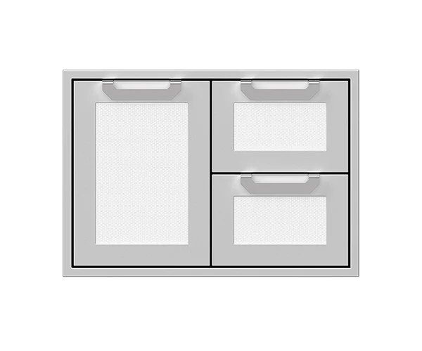 Hestan 30″ Marquise With Double Drawer And Storage Combination - AGSDR30 - Image 2