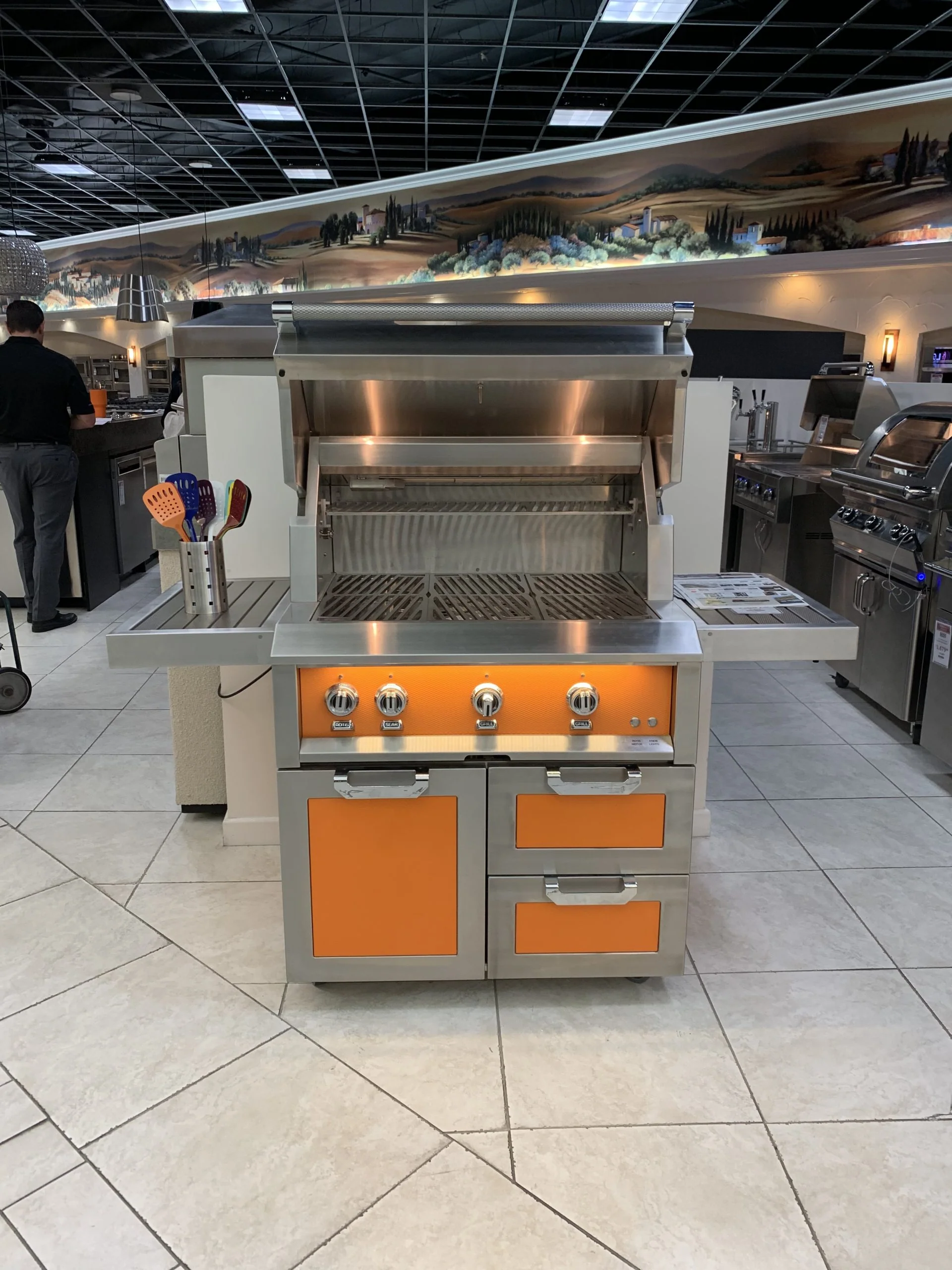 Hestan 36″ Outdoor Tower Cart with Door/Drawer Combo - GCR36 - Image 13