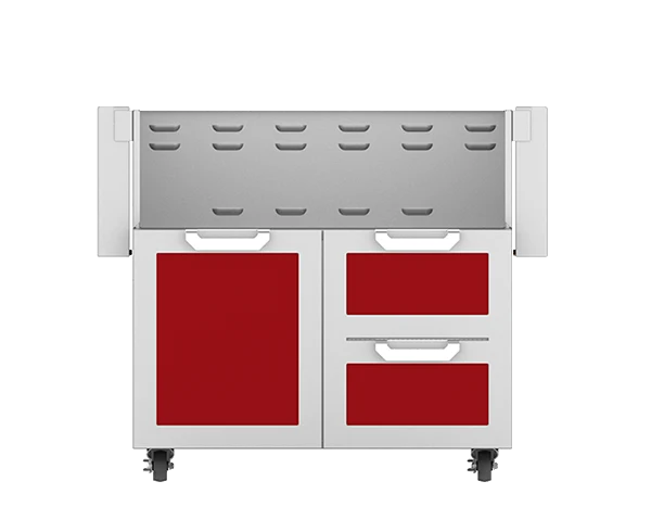 Hestan 36″ Outdoor Tower Cart with Door/Drawer Combo - GCR36 - Image 3