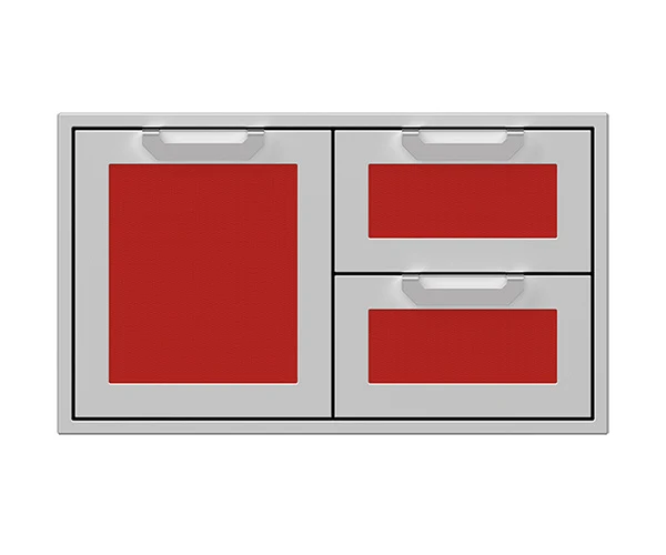Hestan 36″ Marquise With Double Drawer And Storage Combination - AGSDR36 - Image 3