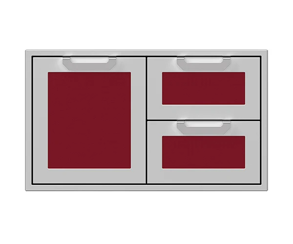 Hestan 36″ Marquise With Double Drawer And Storage Combination - AGSDR36 - Image 4