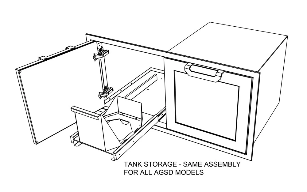 Hestan 36″ Marquise With Outdoor Double Storage Doors - AGSD36 - Image 16